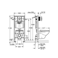 Унітаз+Інсталяція Grohe Solido Perfect 39192000